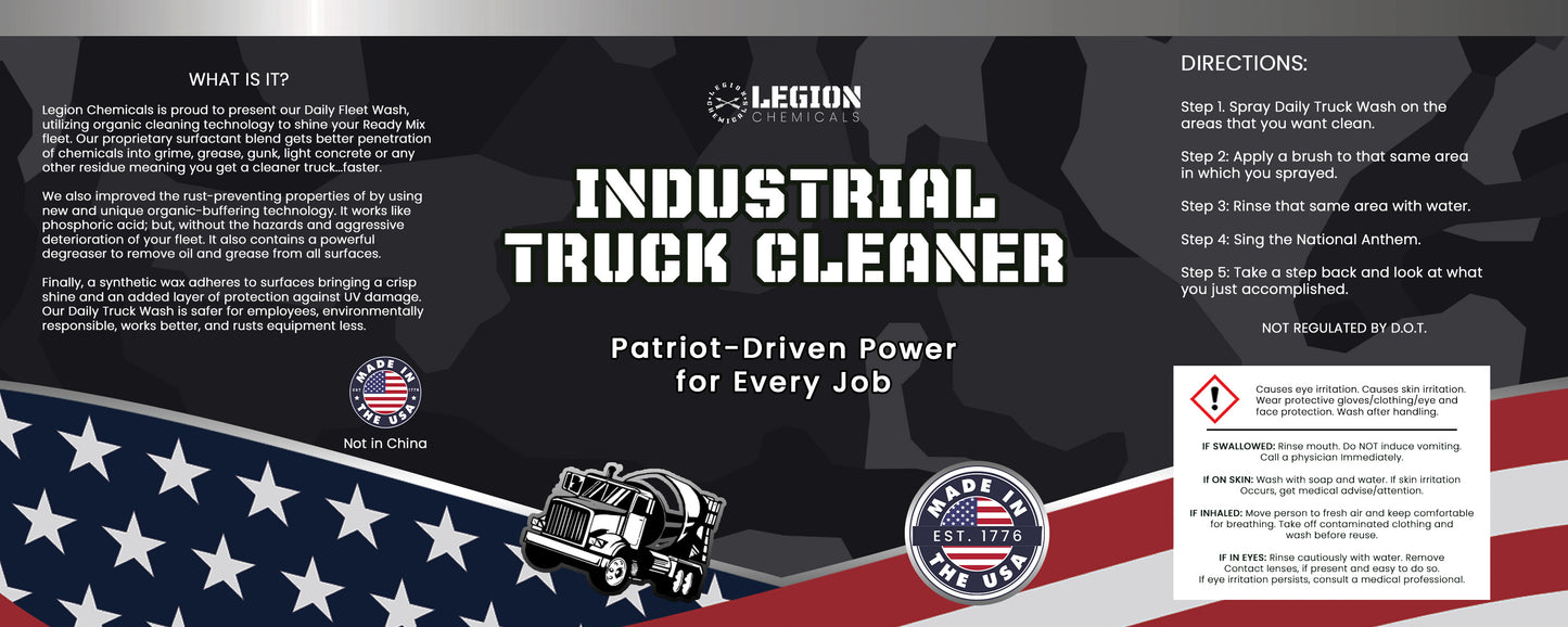 INDUSTRIAL TRUCK CLEANER